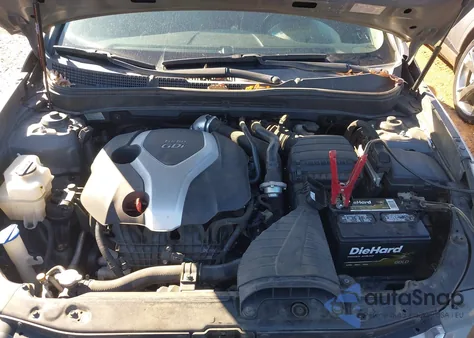 2013 Hyundai Sonata Se 2.0T z USA, uszkodzony, nr VIN 5NPEC4AB5DH656434